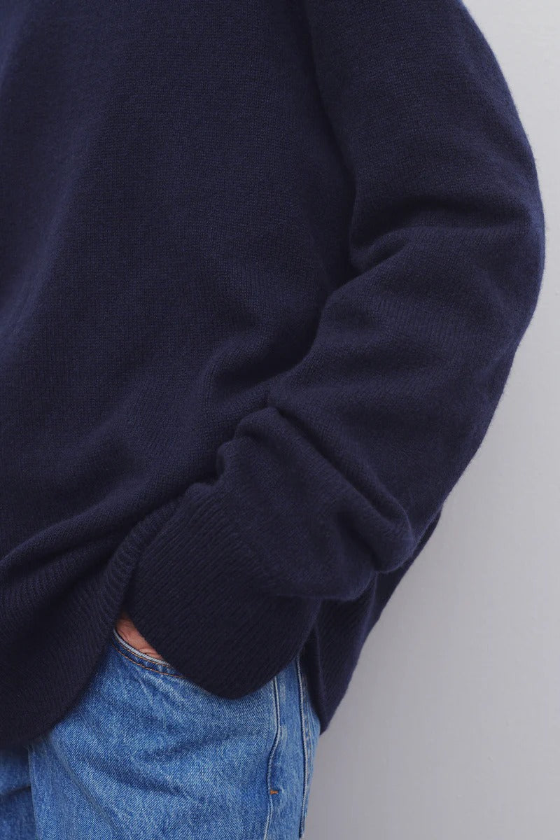 Sweater Cashmere cuello redondo